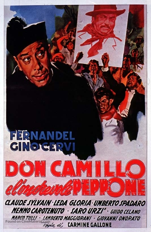 Don Camillo e l&#039;onorevole Peppone - Italian Movie Poster