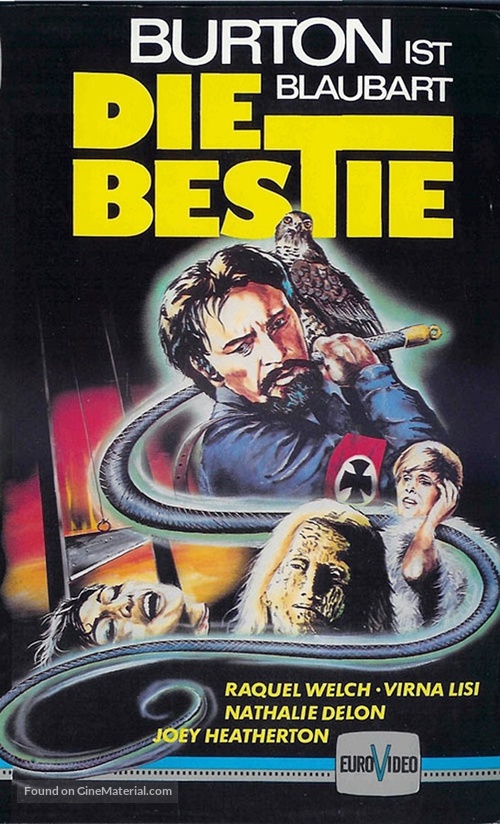 Bluebeard - German VHS movie cover