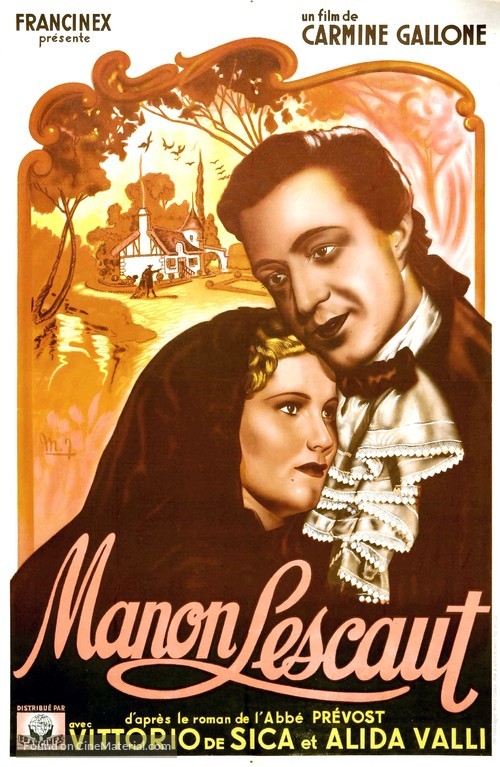 Manon Lescaut - French Movie Poster