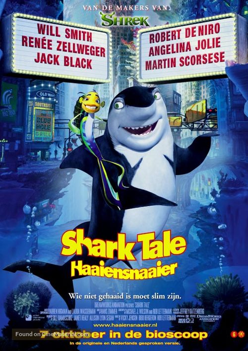 Shark Tale - Dutch Movie Poster