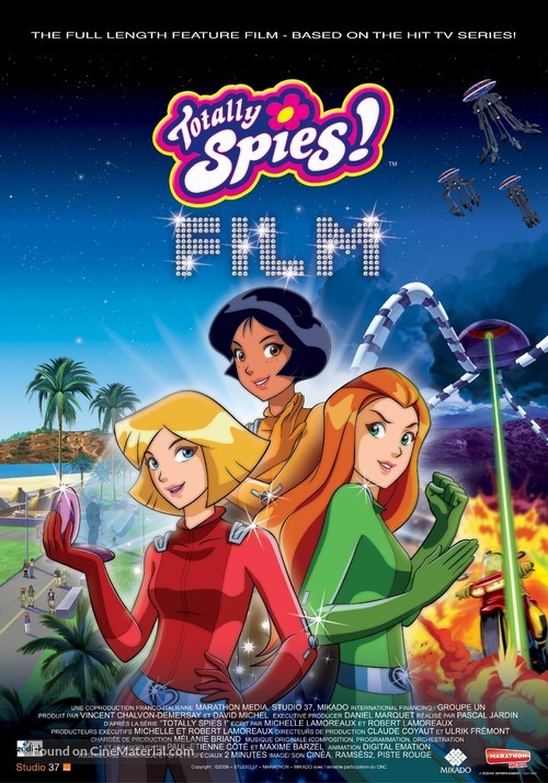 Totally Spies - French Movie Poster