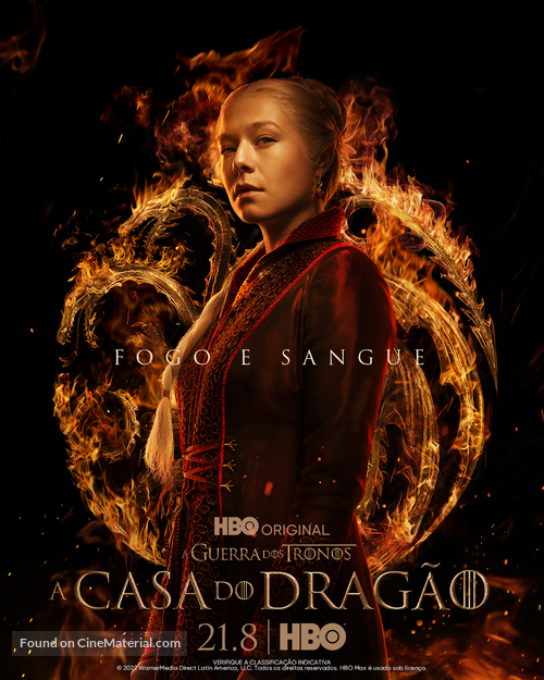 &quot;House of the Dragon&quot; - Brazilian Movie Poster