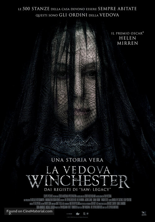 Winchester - Italian Movie Poster