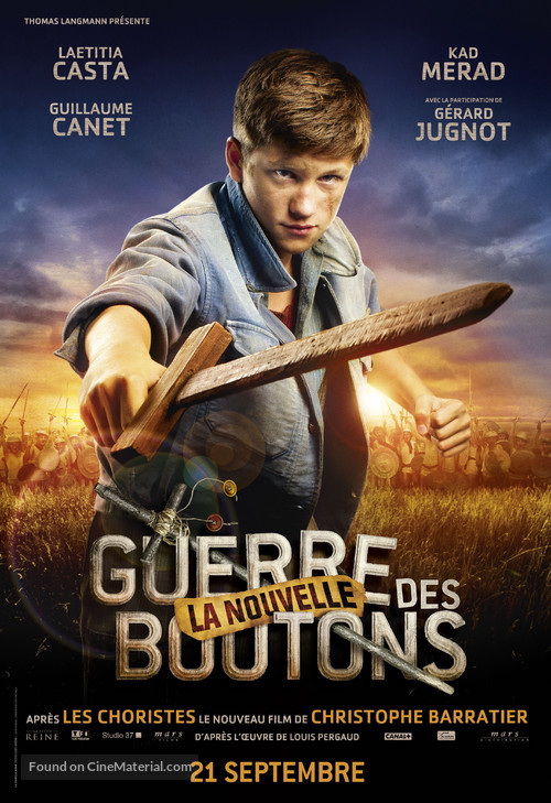 La nouvelle guerre des boutons - French Movie Poster