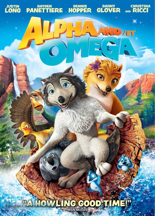 Alpha and Omega - Canadian DVD movie cover