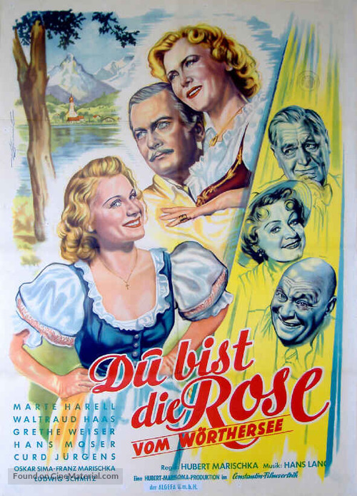 Du bist die Rose vom W&ouml;rthersee - German Movie Poster