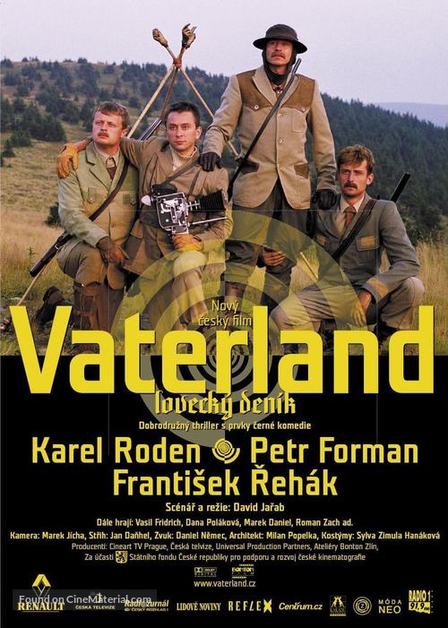 Vaterland - Loveck&yacute; den&iacute;k - Czech Movie Poster