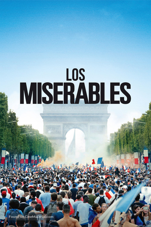 Les mis&eacute;rables - Spanish Movie Cover