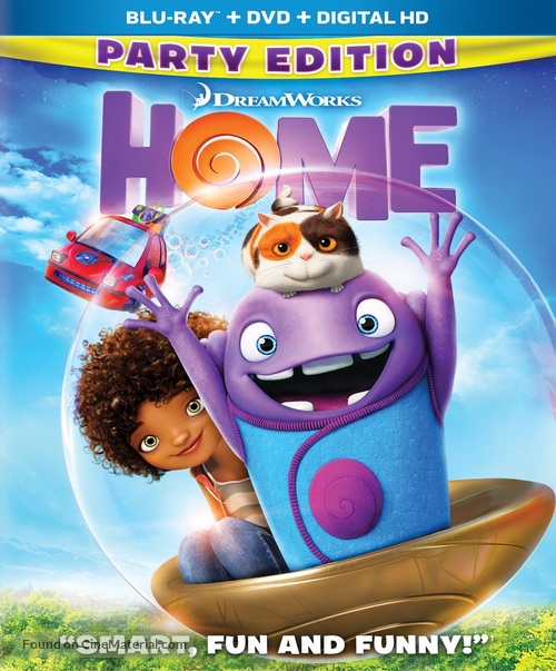 Home - Blu-Ray movie cover