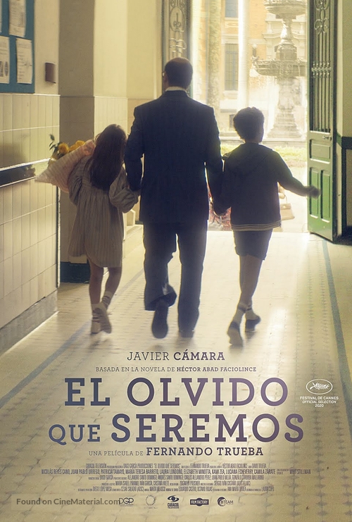El olvido que seremos - Spanish Movie Poster