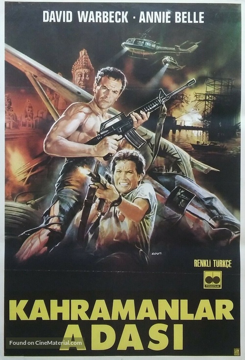 Fuga dall&#039;archipelago maledetto - Turkish Movie Poster