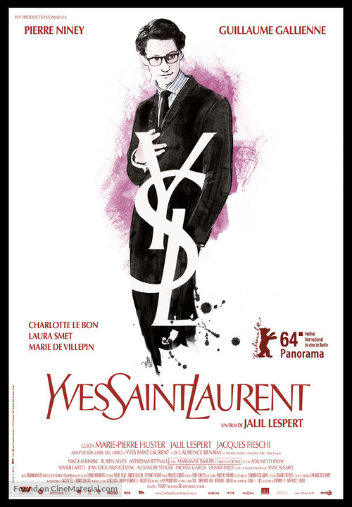 Yves Saint Laurent - Spanish Movie Poster