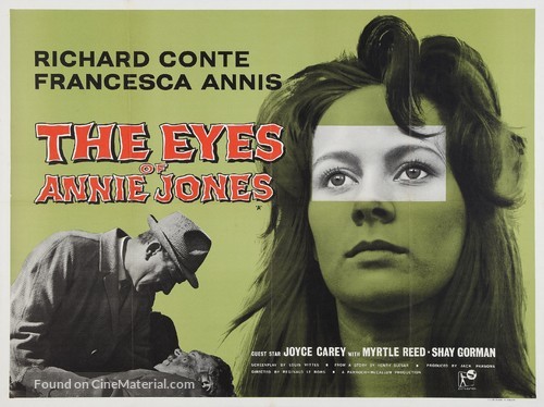 The Eyes of Annie Jones - British Movie Poster