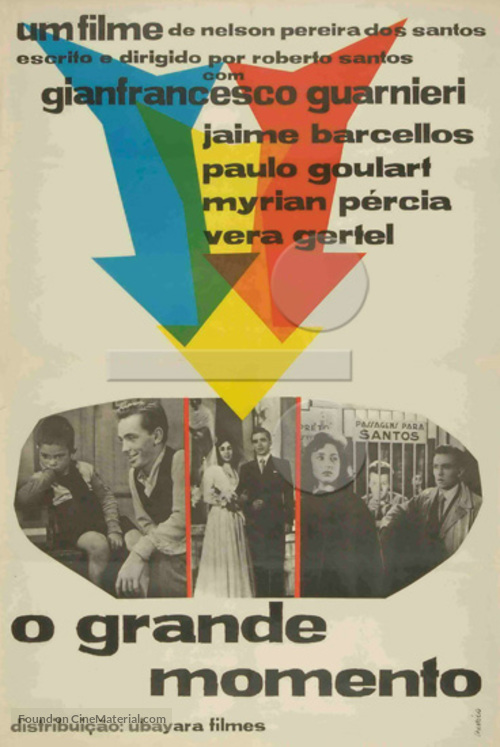 O Grande Momento - Brazilian Movie Poster