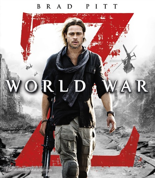 World War Z - Blu-Ray movie cover