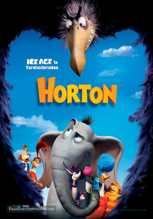 Horton Hears a Who! - Turkish Movie Poster