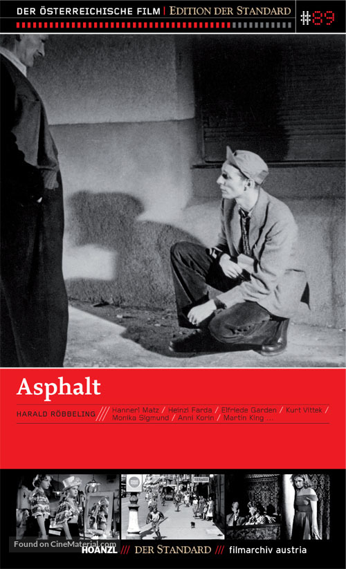 Asphalt - Austrian Movie Cover