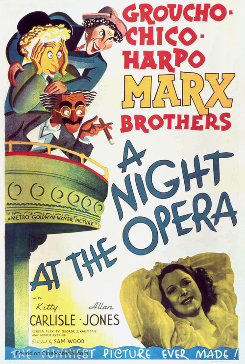 A Night at the Opera - Movie Poster
