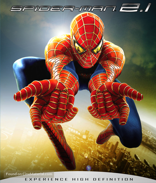 Spider-Man 2 - Blu-Ray movie cover