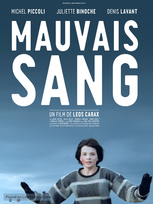 Mauvais sang - French Re-release movie poster