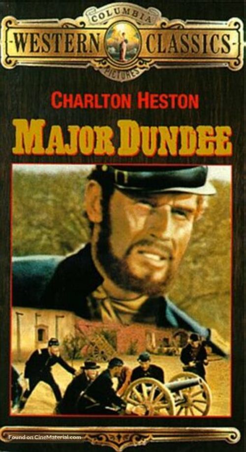 Major Dundee - VHS movie cover
