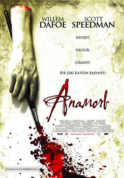 Anamorph - Turkish Movie Poster