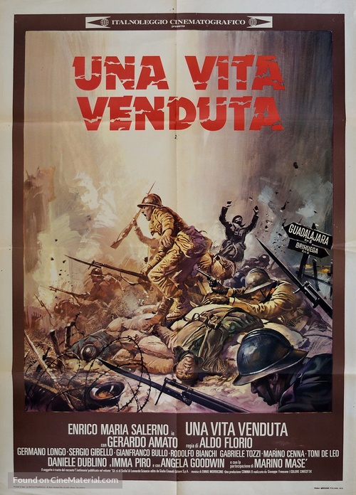 Una vita venduta - Italian Movie Poster