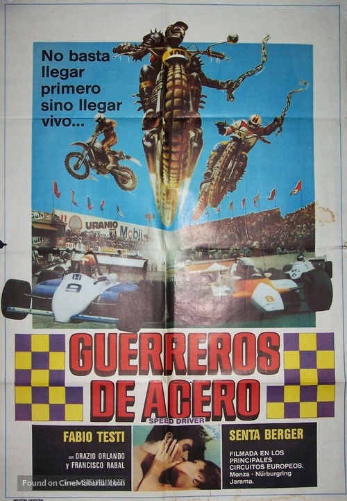 Speed Driver - Argentinian Movie Poster