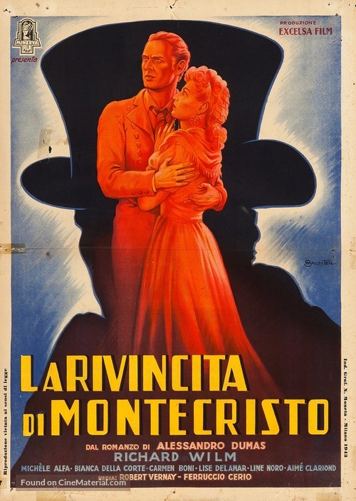 Le comte de Monte Cristo, 2&egrave;re &eacute;poque: Le ch&acirc;timent - Italian Movie Poster