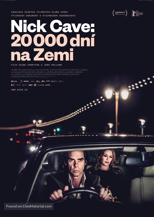 20,000 Days on Earth - Czech Movie Poster