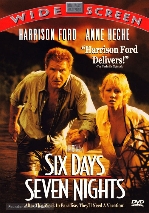 Six Days Seven Nights - DVD movie cover