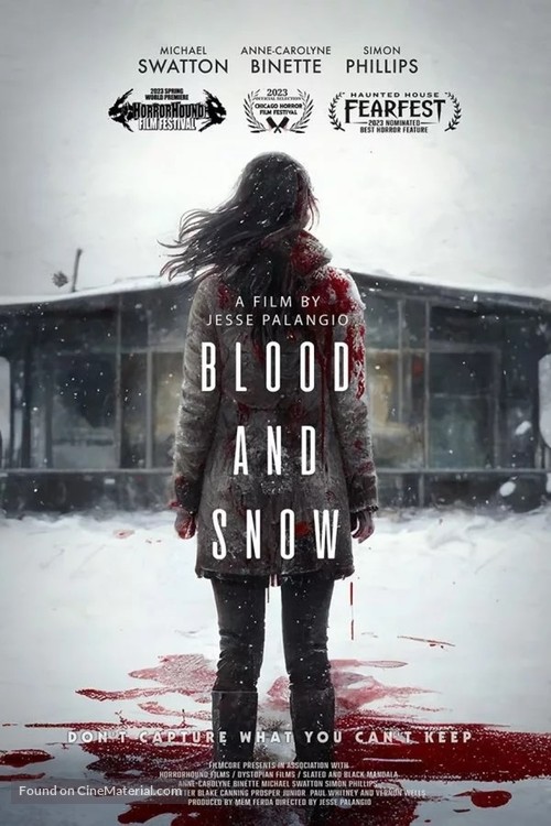 Blood and Snow - Canadian Movie Poster