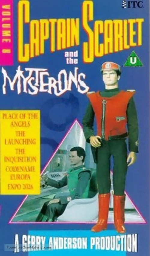 &quot;Captain Scarlet and the Mysterons&quot; - British VHS movie cover