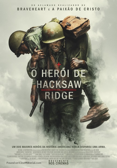 Hacksaw Ridge - Portuguese Movie Poster
