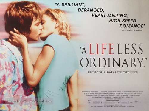 A Life Less Ordinary - British Movie Poster