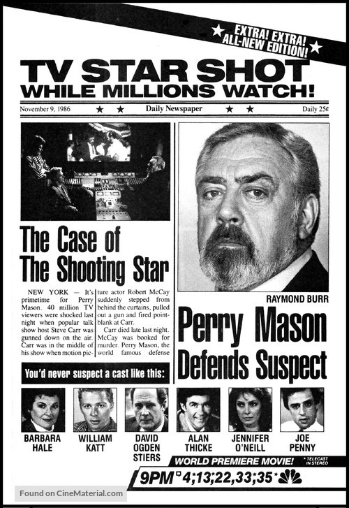 Perry Mason: The Case of the Shooting Star - poster