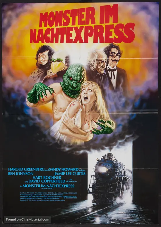 Terror Train - German Movie Poster