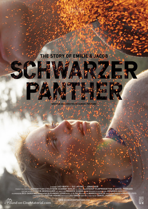 Schwarzer Panther - Swiss Movie Poster