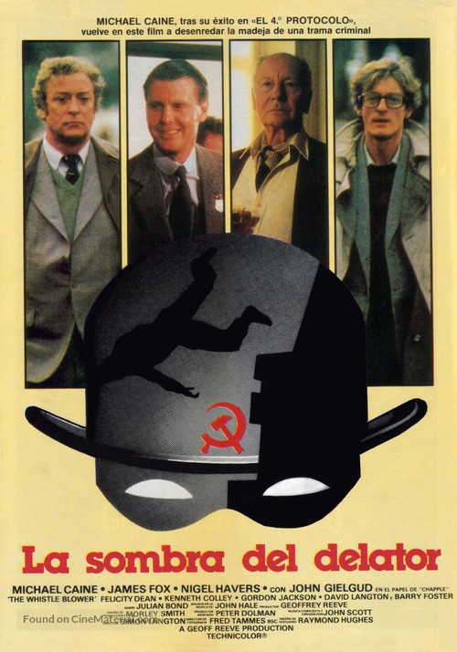 The Whistle Blower - Spanish Movie Poster