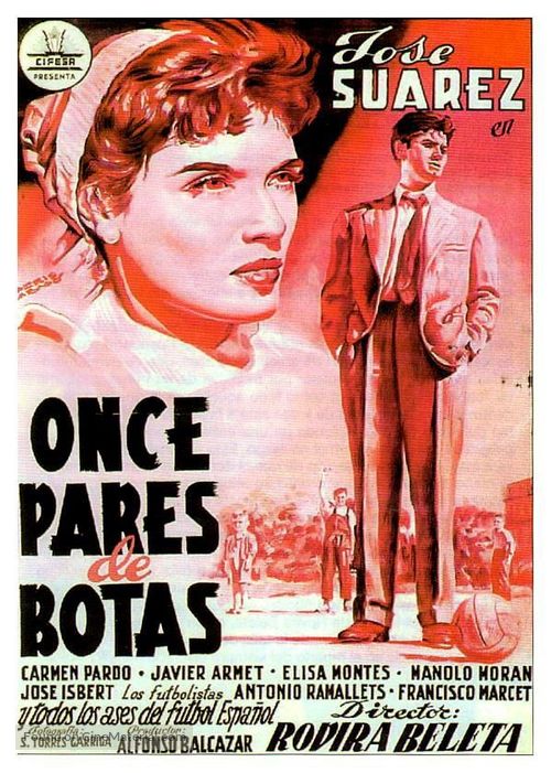 Once pares de botas - Spanish Movie Poster