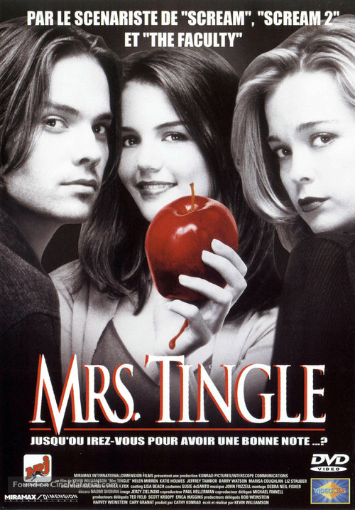 Teaching Mrs. Tingle - French DVD movie cover