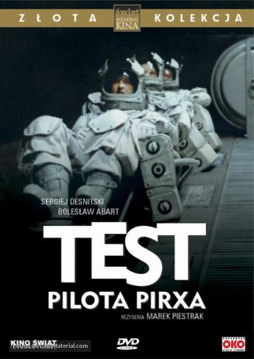 Test pilota Pirxa - Polish DVD movie cover