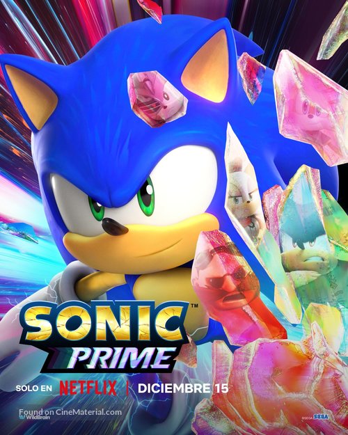 &quot;Sonic Prime&quot; - Ecuadorian Movie Poster