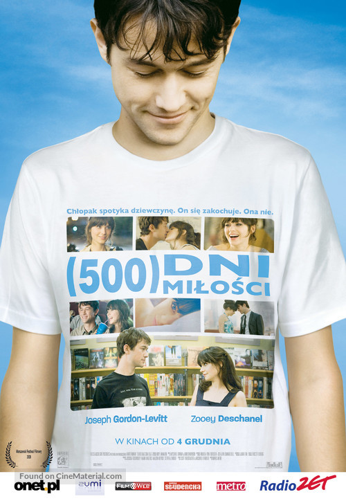 (500) Days of Summer - Polish Movie Poster