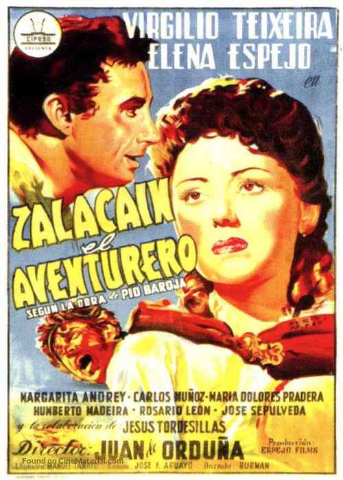 Zalaca&iacute;n el aventurero - Spanish Movie Poster