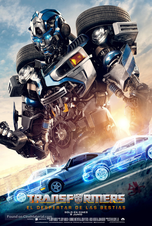 Transformers: Rise of the Beasts - Spanish Movie Poster