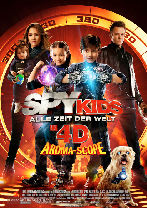 Spy Kids: All the Time in the World in 4D - German Movie Poster