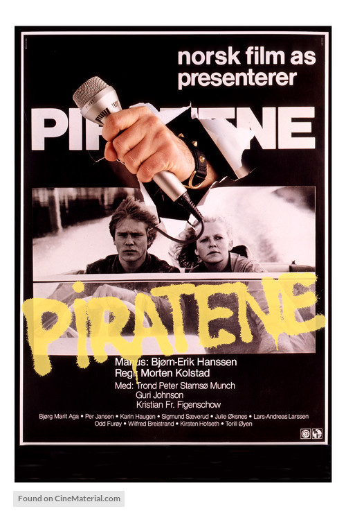 Piratene - Norwegian Movie Poster