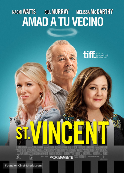 St. Vincent - Chilean Movie Poster