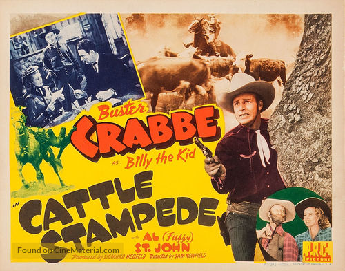 Cattle Stampede - Movie Poster